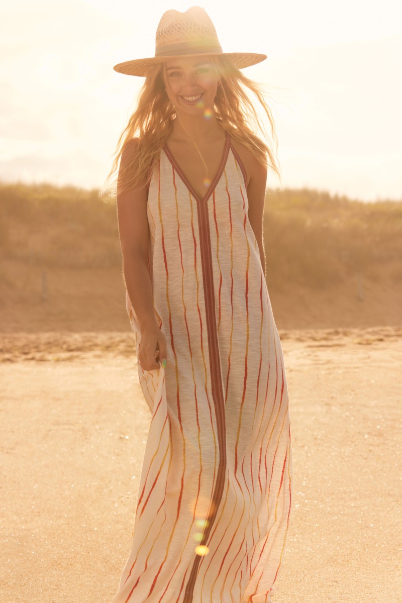 Robe longue « sunrise »